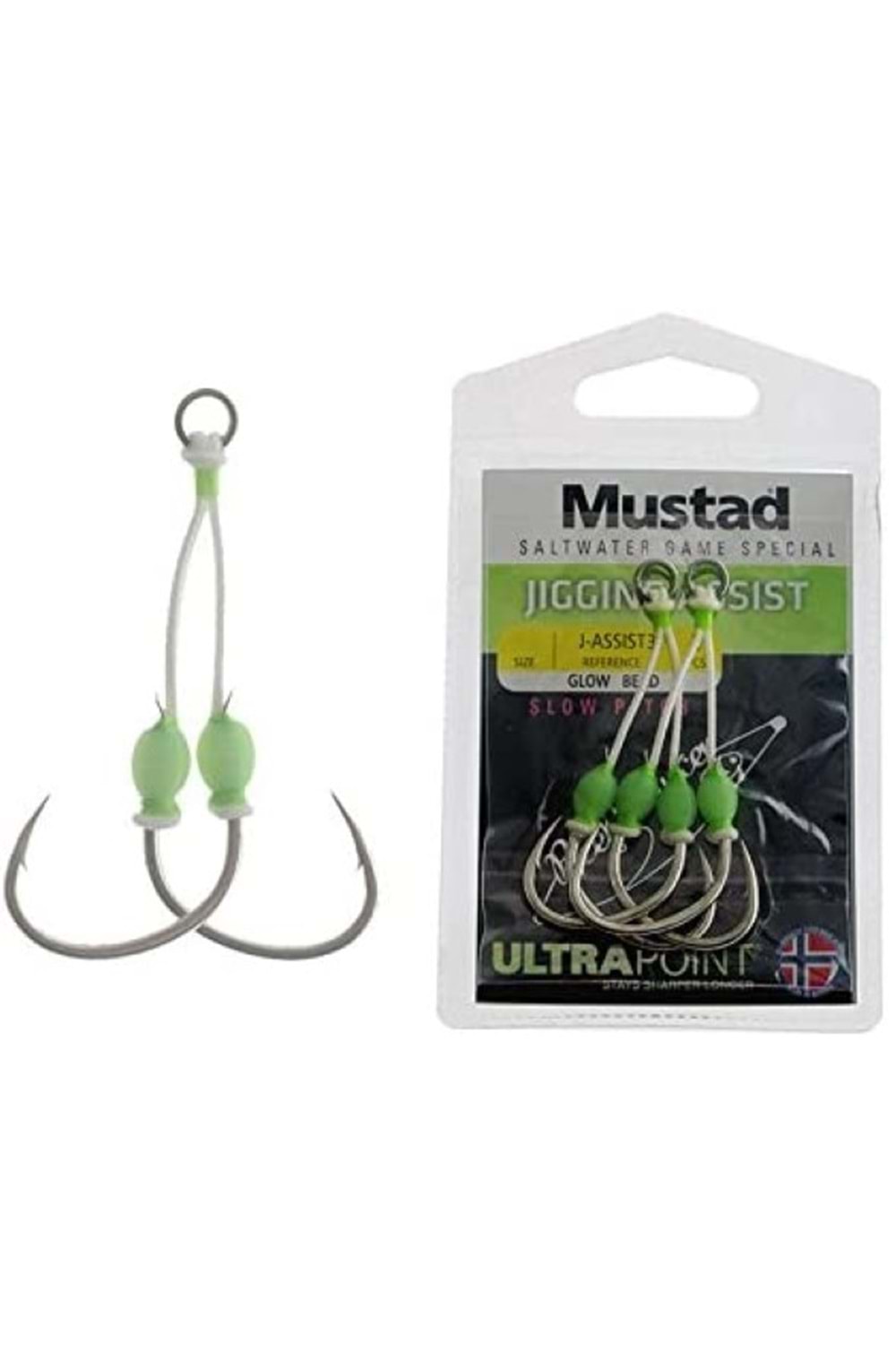 MUSTAD JIGGING ASSIST HOOK - 4/0