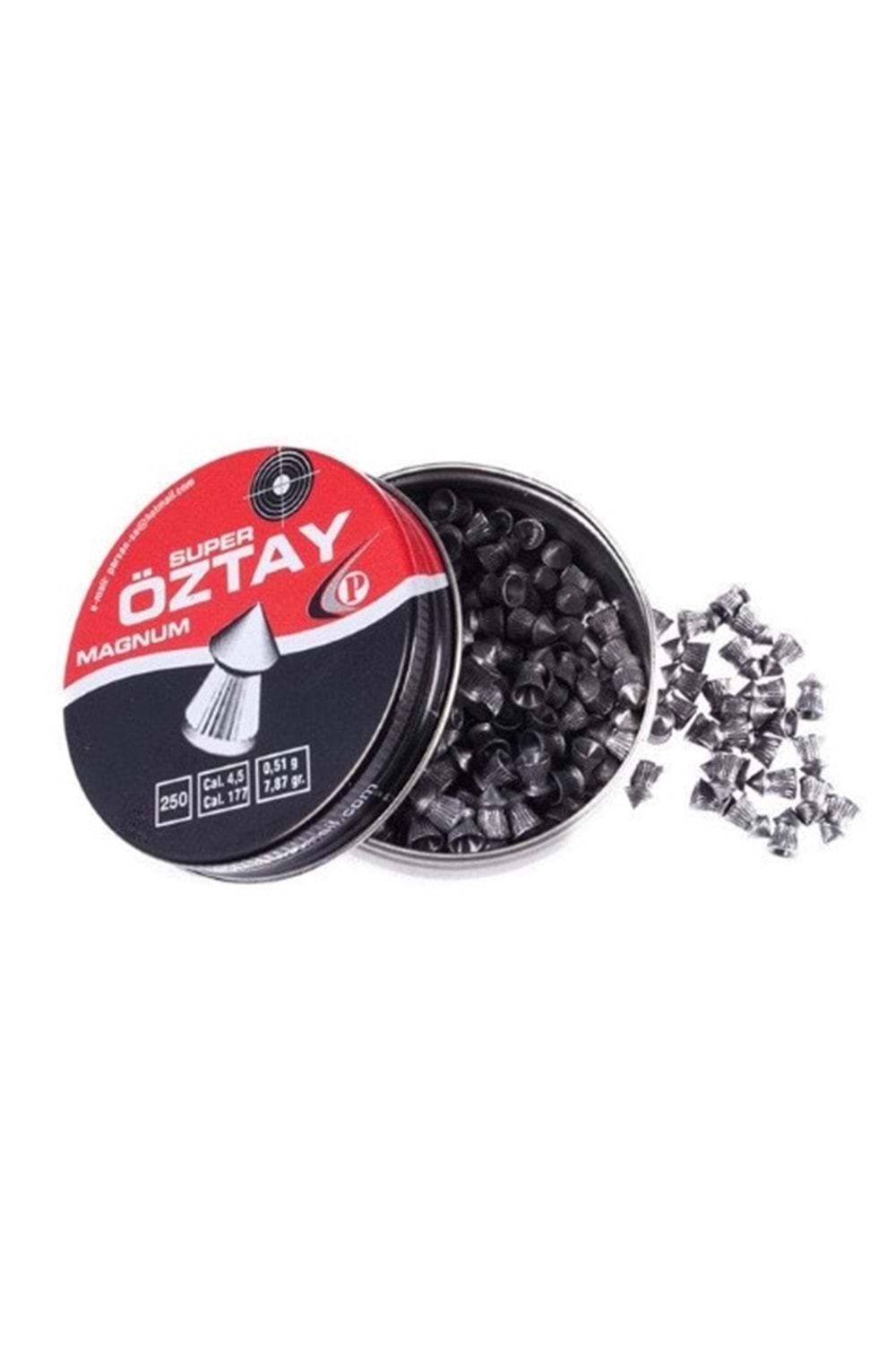 ÖZTAY MERMİ TENEKE KUTU - 4.5 MM