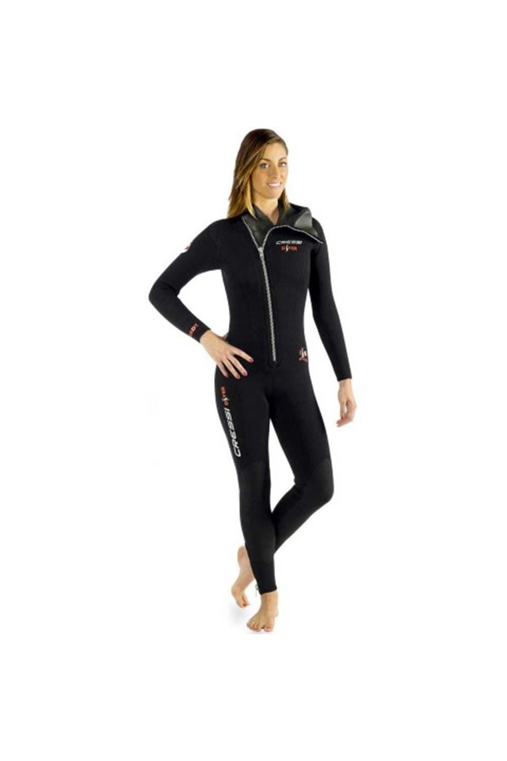 CRESSI ELBİSE DIVER BAYAN 5 MM - SİYAH - 2